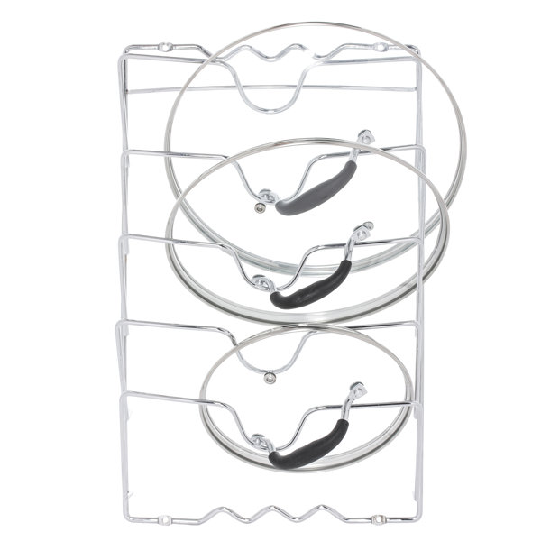 Rebrilliant Wall Mounted Pot Lid Rack & Reviews Wayfair